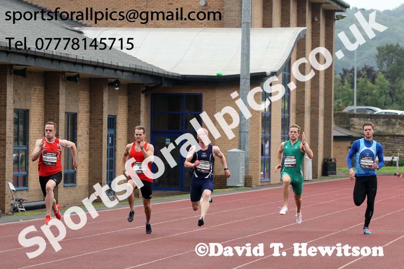 Mens decathlon 100 metres, EAP International Cominted Events, Hexham. Photo: David T. Hewitson/Sports for All Pics